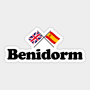 Benidorm Spain Sticker